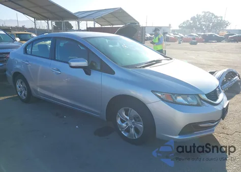 2014 Honda Civic Lx из США, поврежденный, VIN 19XFB2F51EE245813